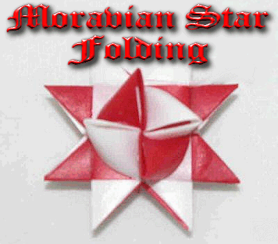 Folding Moravian Stars