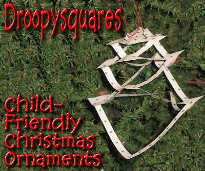 Droopysquares, a Simple Paper Craft