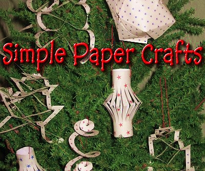 Craft Ideas Online on Simple Paper Crafts   From Family Christmas Online