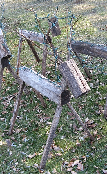 Crafts Made From Landscape Timbers