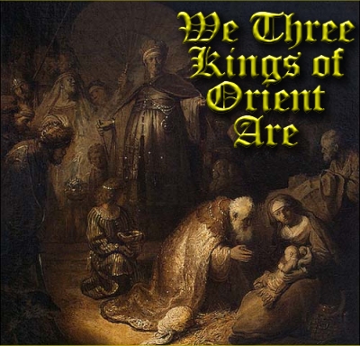 We Three Kings of Orient Are. This is a detail from a painting by Rembrandt.
