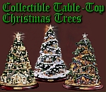 Collectible tabletop Christmas trees pack a lot of holiday into a relatively small space.