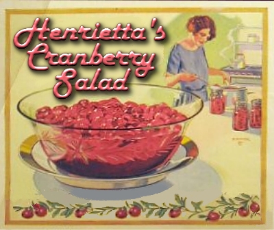 Henrietta Race's Cranberry Salad Recipe