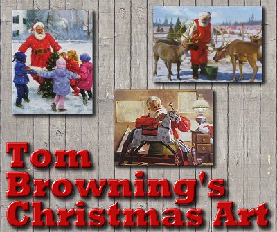 Tom Browning's Christmas Art