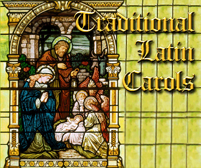 This graphic is based on a window at Our Lady of Mount Carmel, Detroit. Click to see their other windows.
